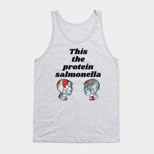 PROTEIN SALMONELLA - Funny Surreal Bad Translation Tank Top